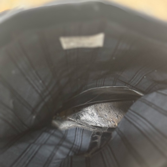 Coach Merriam Tall Black Leather Riding Boots Size 11B Knee High Zip Logo - Picture 10 of 13